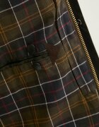 Barbour дълго яке мъжко от памук зелено MWX0008
