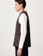 Barbour елек мъжки Polarquilt Waistcoat/Zip-In Liner кафяв MLI0002