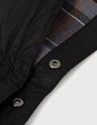Barbour качулка мъжка от памук черна MHO0004