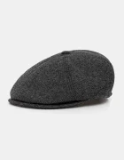 Barbour каскет мъжки с вълна сив MHA0708