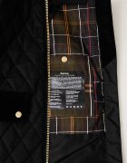 Barbour късо яке дамско от памук черно LWX1580