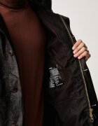Barbour късо яке мъжко от памук кафяво MWX2583