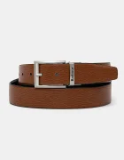 Barbour Кожен колан мъжки в черно MAC0455