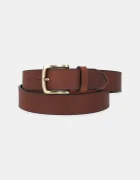 Barbour Кожен колан мъжки в кафяво MAC0446