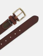 Barbour Кожен колан мъжки в кафяво MAC0446