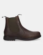 Barbour Кожени боти челси Hale мъжки в кафяво MFO0815BR99