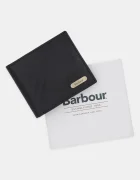 Barbour мъжки от кожа черен MLG0077