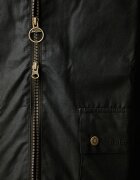 Barbour Мъжко яке от промазана материя BEDALE зелено MWX2205