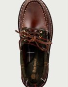 Barbour мокасини дамски от кожа Darras кафяви LFO0798BR74