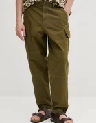 Barbour Памучен панталон Relaxed Fit Cargo