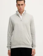Barbour Памучен суичър мъжки в зелено с изчистен дизайн MOL0642