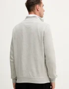 Barbour Памучен суичър мъжки в зелено с изчистен дизайн MOL0642