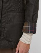 Barbour Памучно яке Classic Beadnell Wax Jacket в кафяво преходен модел