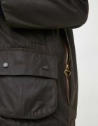Barbour Памучно яке Classic Beaufort Wax Jacket в зелено преходен модел MWX0002