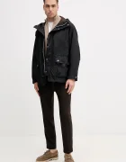Barbour Памучно яке в черно MWX2525