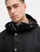 Barbour Памучно яке в черно MWX2525