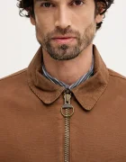 Barbour Памучно яке в кафяво преходен модел MCA1083