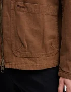 Barbour Памучно яке в кафяво преходен модел MCA1083