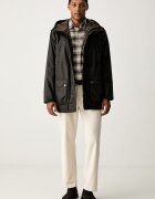 Barbour парка мъжка от восък Bedale зелена MWX2494