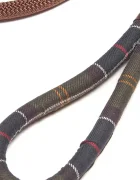 Barbour Повод за куче Tartan Trimmed в кафяво