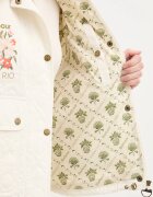 Barbour преходно яке дамско x Farm Rio бежово LQU1906