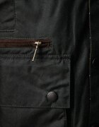 Barbour преходно яке мъжко от памук Beaufort зелено MWX2586