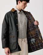 Barbour преходно яке мъжко от памук Beaufort зелено MWX2586