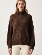 Barbour пуловер дамски с вълна Stanford кафяв LKN1864