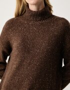 Barbour пуловер дамски с вълна Stanford кафяв LKN1864