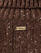 Barbour пуловер дамски с вълна Stanford кафяв LKN1864