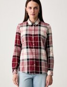 Barbour риза дамска от памук BRENDON многоцветна на каре LSH1353