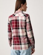 Barbour риза дамска от памук BRENDON многоцветна на каре LSH1353