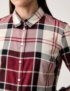 Barbour риза дамска от памук BRENDON многоцветна на каре LSH1353