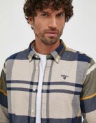 Barbour риза мъжка ICELOCH бежова на каре MSH4994