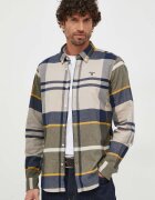Barbour риза мъжка ICELOCH бежова на каре MSH4994
