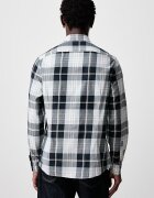Barbour риза мъжка от памук EDGAR синя на каре MSH5355