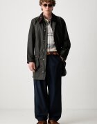 Barbour риза мъжка от памук Harris Tailored Shirt бежова на каре MSH5071