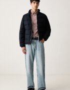 Barbour риза мъжка от памук Marsden розова MSH5527