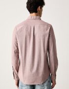 Barbour риза мъжка от памук Marsden розова MSH5527