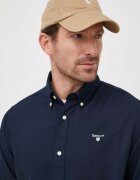 Barbour риза мъжка от памук OXTOWN тъмносиня MSH5301