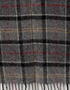 Barbour шал от вълна сив USC0001