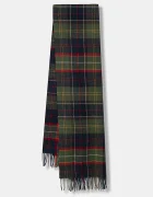 Barbour шал от вълна зелен USC0387