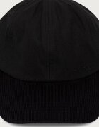 Barbour шапка с козирка мъжка от памук черна MHA0913