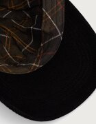 Barbour шапка с козирка мъжка от памук черна MHA0913