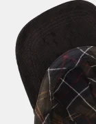 Barbour шапка с козирка мъжка от памук зелена MHA0913