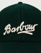 Barbour шапка с козирка мъжка от вълнена материя зелена MHA0971