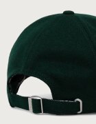Barbour шапка с козирка мъжка от вълнена материя зелена MHA0971