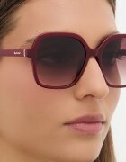 Barbour слънчеви очила дамски бордо BAS 3098