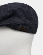 Barbour Вълнен каскет в тъмносиньо от вълна