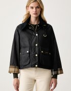 Barbour яке дамско от памук тъмносиньо LWX1595